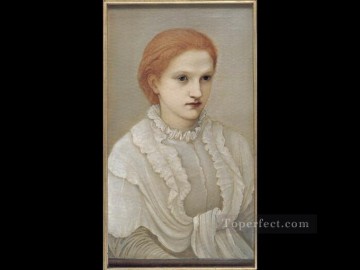 Edward Burne Jones Painting - Lady Frances Balfour Prerrafaelita Sir Edward Burne Jones